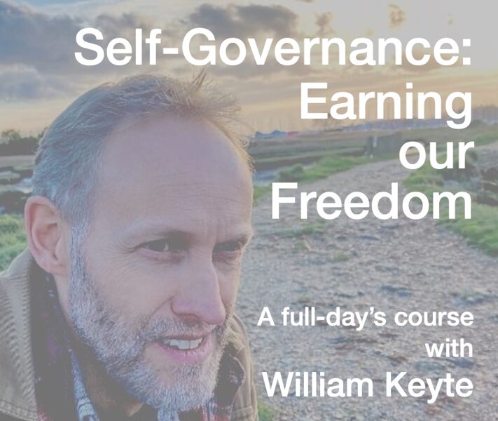 Self-Governance: Earning our Freedom (Oct. 2023 Chiswick)